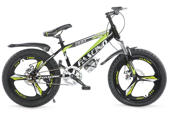 Xe Đạp Trẻ Em Fascino FS-04 20 inch Màu Xanh lá
