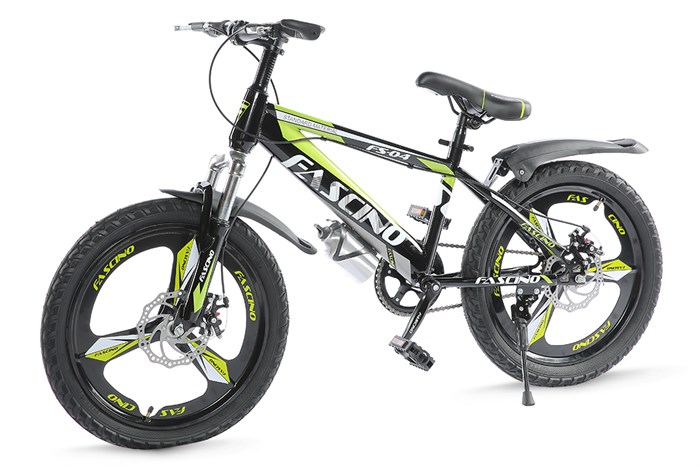 Xe Đạp Trẻ Em Fascino FS-04 20 inch Màu Xanh lá