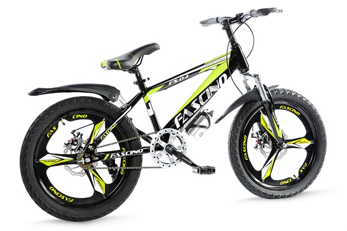 Xe Đạp Trẻ Em Fascino FS-04 20 inch Màu Xanh lá