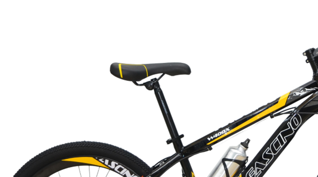 Xe đạp địa hình MTB Fascino W400X Vàng có yên xe mềm mại Xe đạp địa hình MTB Fascino W400X Vàng có yên xe mềm mại