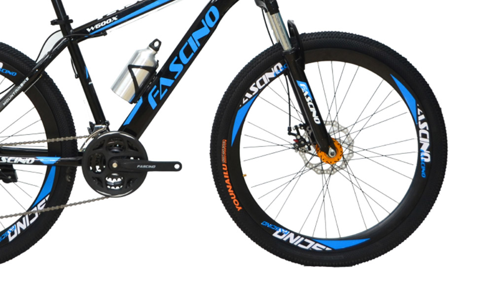 Xe đạp địa hình MTB Fascino W600X Xanh dương có bánh xe với đường kính 26 inch
