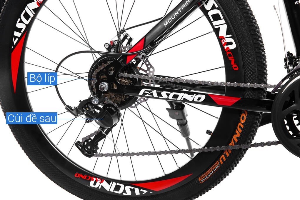 Xe Đạp Địa Hình MTB Fascino W600X 26 inch