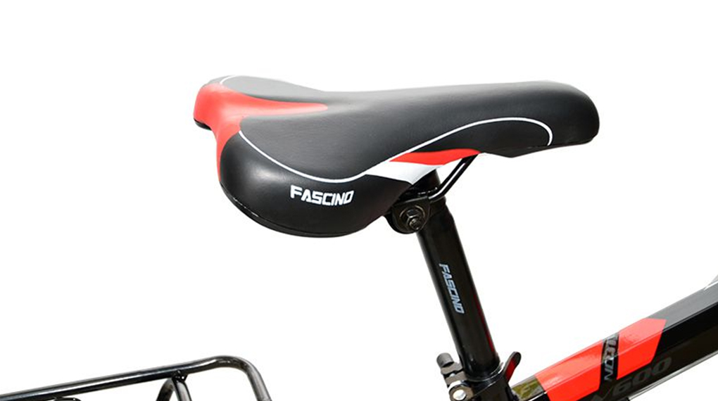 Xe đạp địa hình MTB Fascino W600X Đỏ có yên xe mềm mại