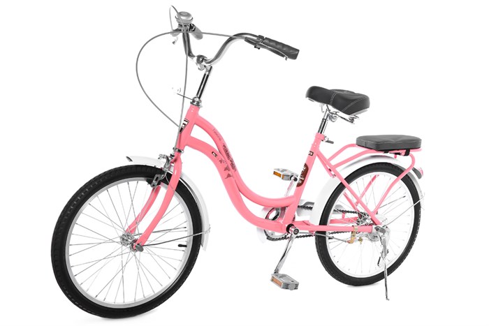 Xe Đạp Trẻ Em City Fascino FM20 20 inch Màu Hồng nhạt