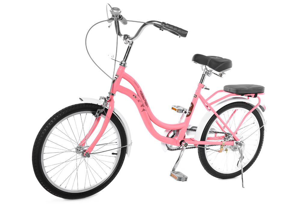 Xe Đạp Trẻ Em City Fascino FM20 20 inch Màu Hồng nhạt
