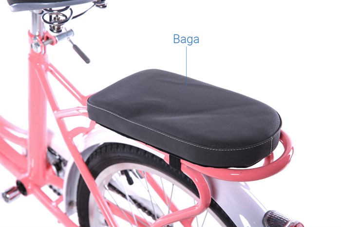 Xe Đạp Trẻ Em City Fascino FM20 20 inch Màu Hồng nhạt