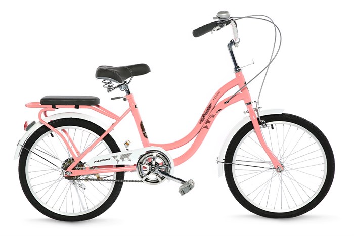 Xe Đạp Trẻ Em City Fascino FM20 20 inch Màu Hồng phấn