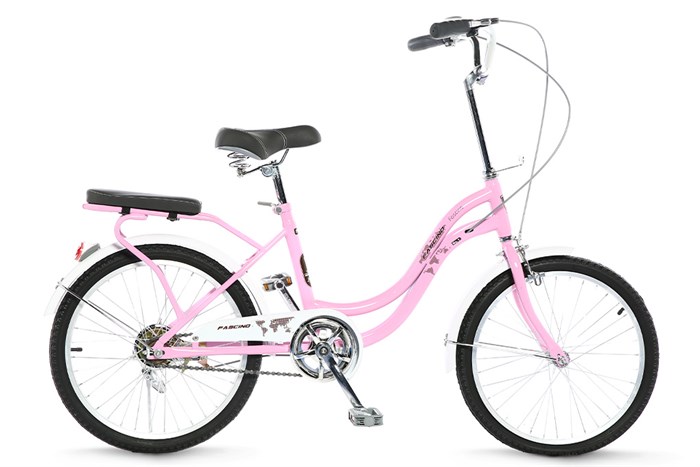 Xe Đạp Trẻ Em City Fascino FM20 20 inch Màu Hồng