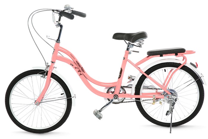 Xe Đạp Trẻ Em City Fascino FM20 20 inch Màu Hồng phấn