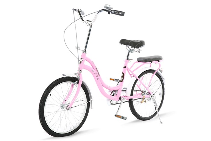 Xe Đạp Trẻ Em City Fascino FM20 20 inch Màu Hồng