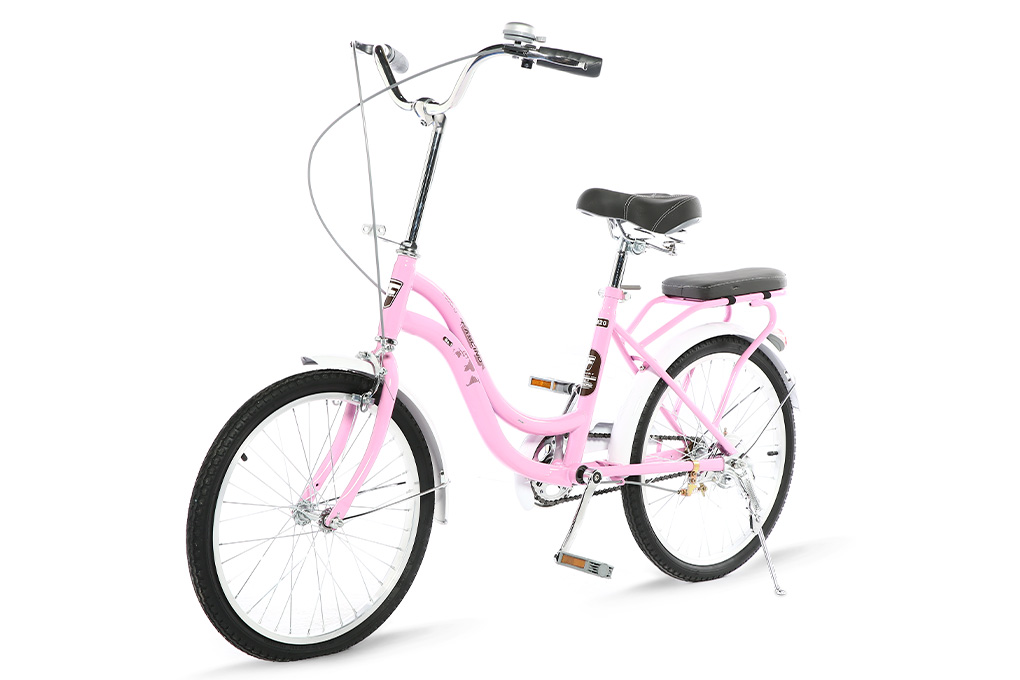 Xe Đạp Trẻ Em City Fascino FM20 20 inch Màu Hồng