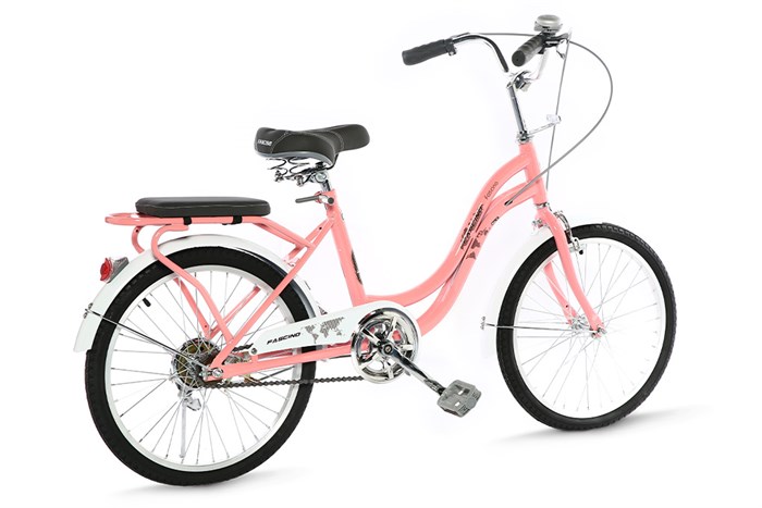 Xe Đạp Trẻ Em City Fascino FM20 20 inch Màu Hồng phấn