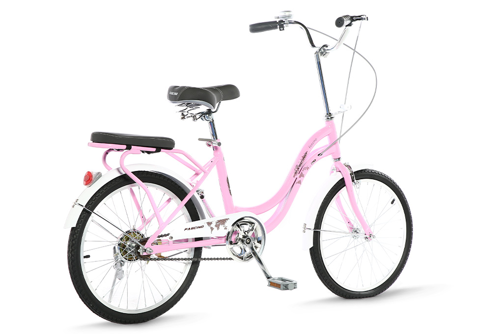 Xe Đạp Trẻ Em City Fascino FM20 20 inch Màu Hồng