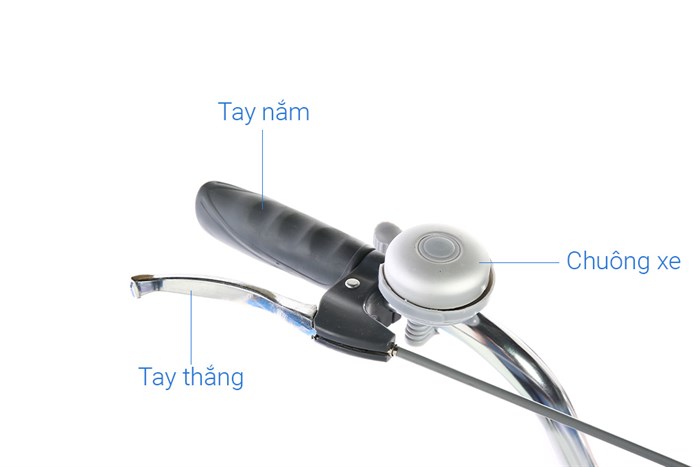 Xe Đạp Trẻ Em City Fascino FM20 20 inch Màu Hồng phấn