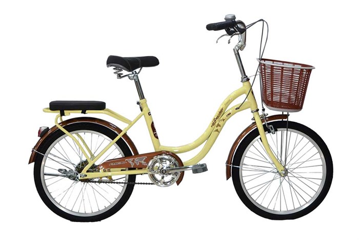 Xe Đạp Trẻ Em City Fascino FM20 20 inch Màu Nâu