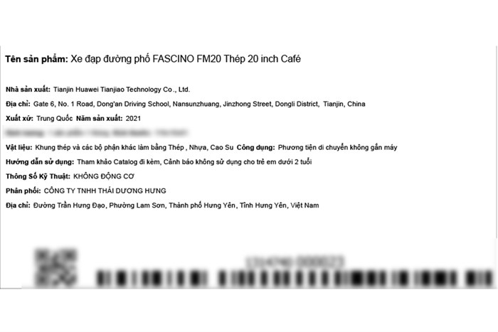 Xe Đạp Trẻ Em City Fascino FM20 20 inch Màu Nâu