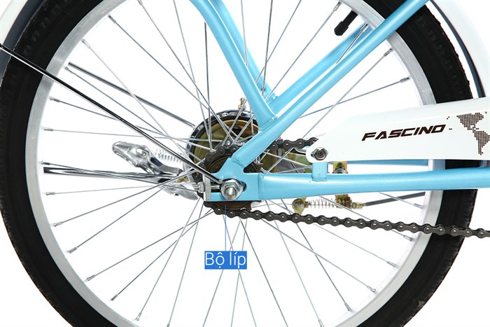 Xe Đạp Trẻ Em City Fascino FM20 20 inch Màu Xanh Dương