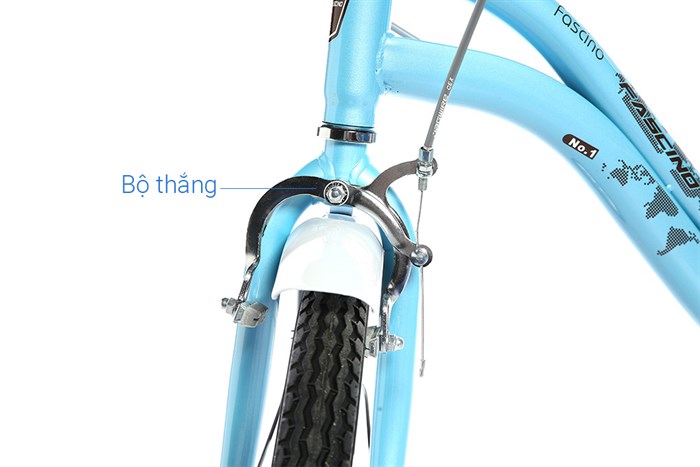 Xe Đạp Trẻ Em City Fascino FM20 20 inch Màu Xanh Dương