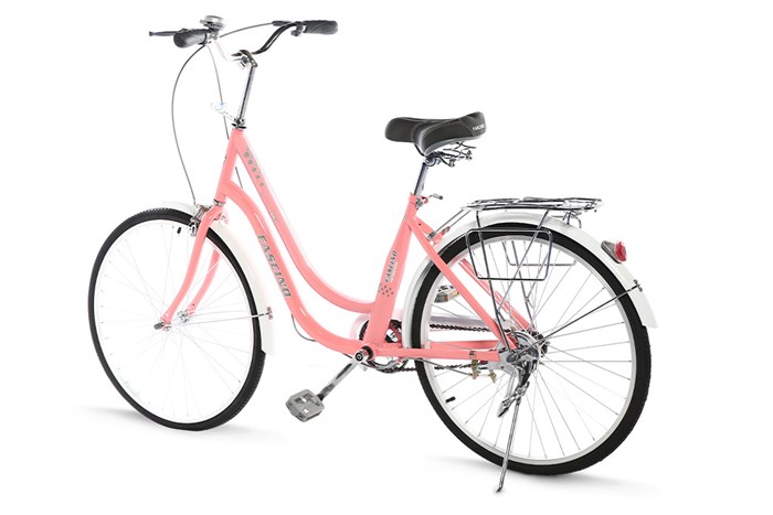 Xe Đạp Đường Phố City Fascino FM24 24 inch Màu Hồng nhạt