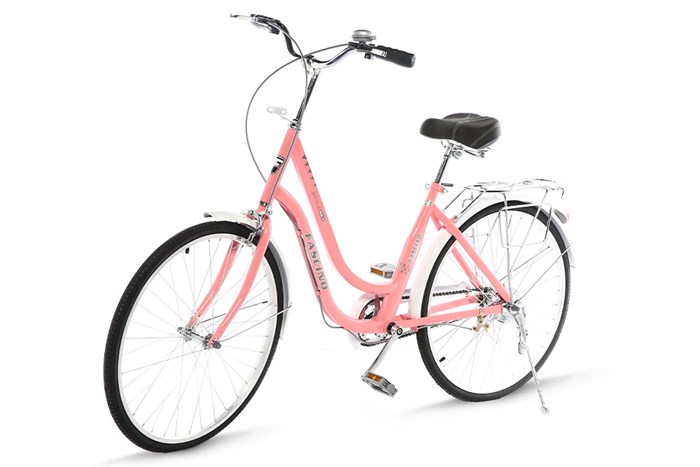 Xe Đạp Đường Phố City Fascino FM24 24 inch Màu Hồng nhạt