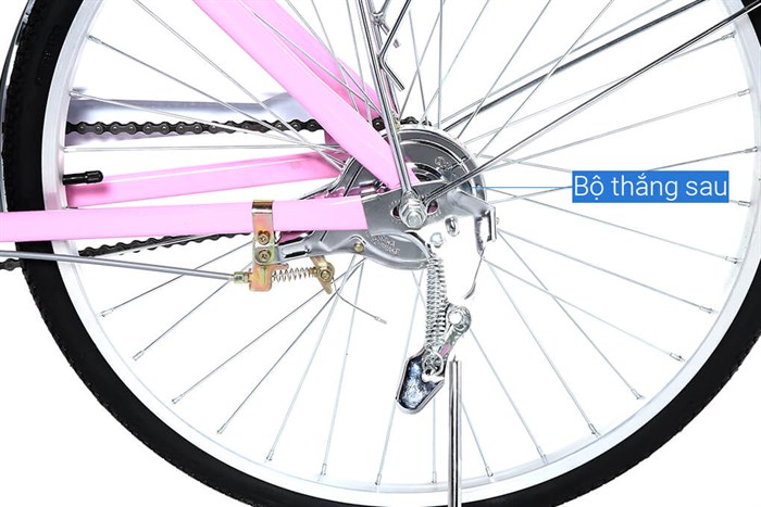 Xe Đạp Đường Phố City Fascino FM24 24 inch Màu Hồng phấn