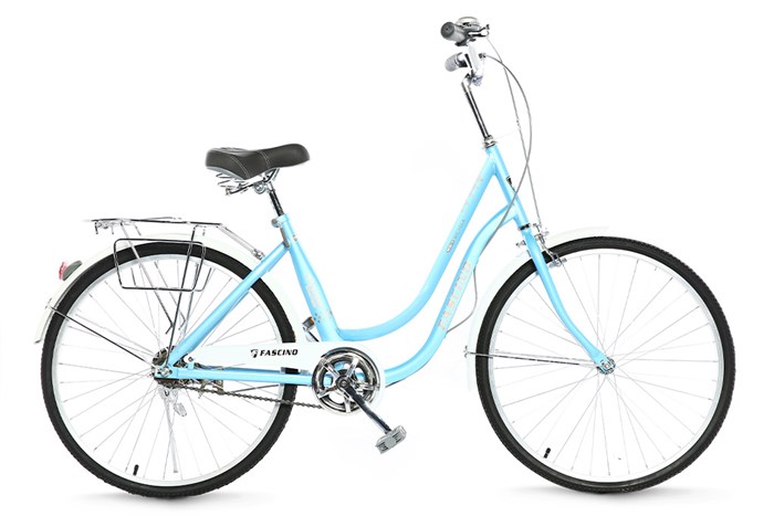 Xe Đạp Đường Phố City Fascino FM24 24 inch Màu Xanh Dương