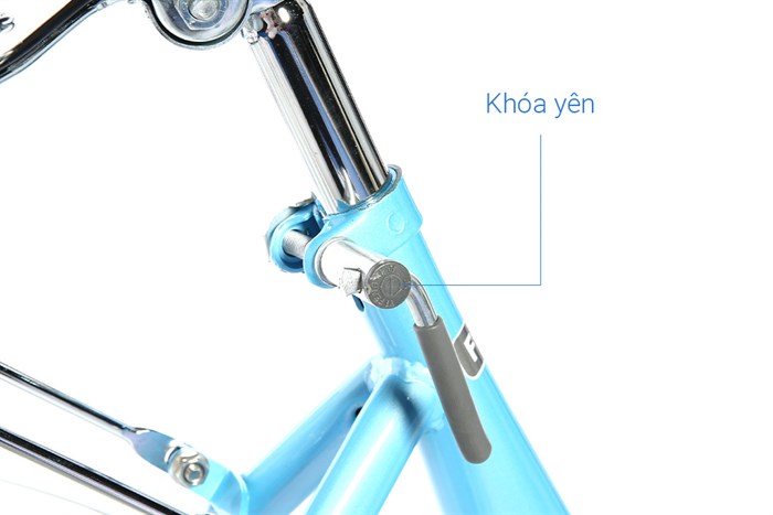 Xe Đạp Đường Phố City Fascino FM24 24 inch Màu Xanh Dương