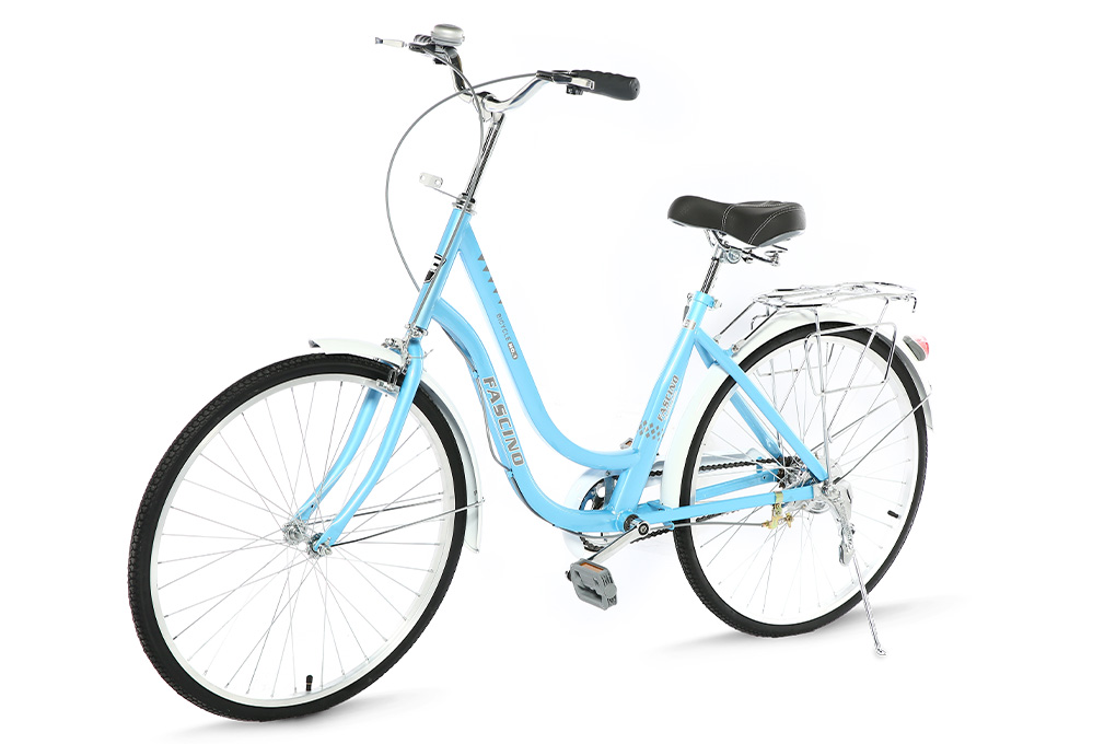 Xe Đạp Đường Phố City Fascino FM24 24 inch Màu Xanh Dương