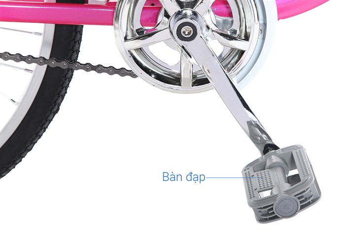 Xe Đạp Đường Phố City Fascino FM24 24 inch Màu Hồng