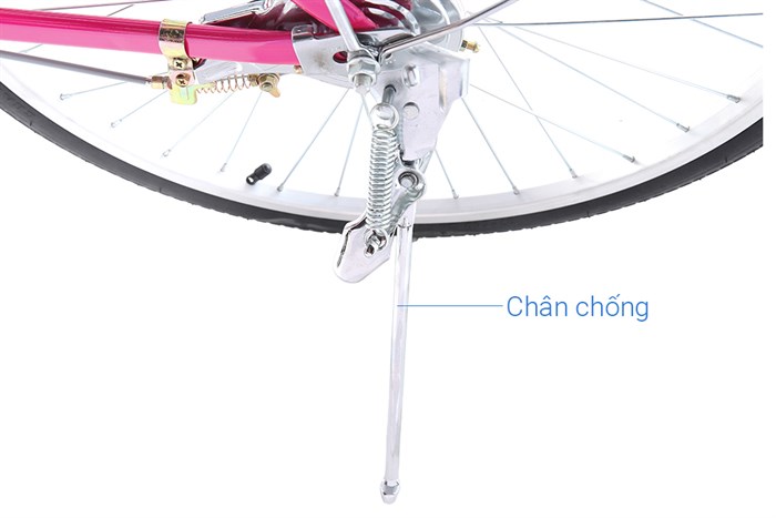 Xe Đạp Đường Phố City Fascino FM24 24 inch Màu Hồng