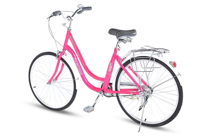 Xe Đạp Đường Phố City Fascino FM24 24 inch Màu Hồng