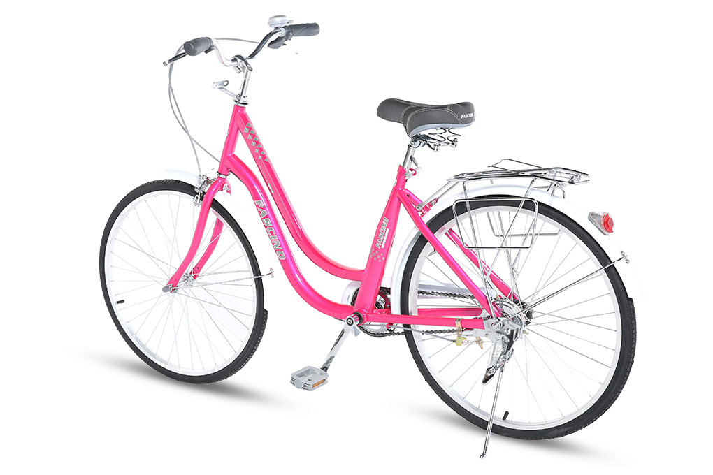 Xe Đạp Đường Phố City Fascino FM24 24 inch Màu Hồng