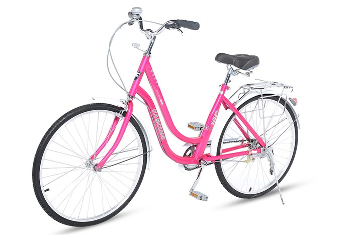 Xe Đạp Đường Phố City Fascino FM24 24 inch Màu Hồng