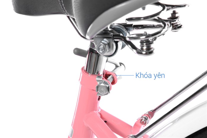 Xe Đạp Đường Phố City Fascino FM26 26 inch Màu Hồng nhạt