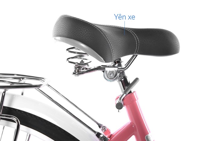 Xe Đạp Đường Phố City Fascino FM26 26 inch Màu Hồng nhạt