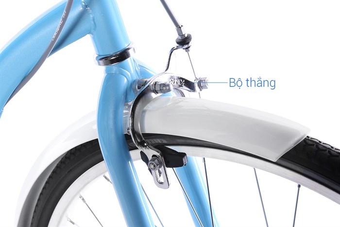 Xe Đạp Đường Phố City Fascino FM26 26 inch Màu Xanh Dương