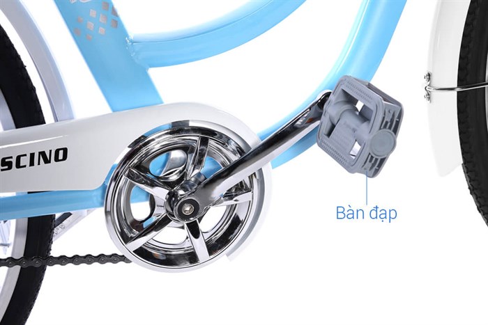 Xe Đạp Đường Phố City Fascino FM26 26 inch Màu Xanh Dương