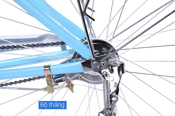 Xe Đạp Đường Phố City Fascino FM26 26 inch Màu Xanh Dương