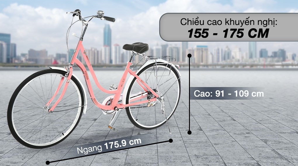 Xe Đạp Đường Phố City Fascino FD26 26 inch