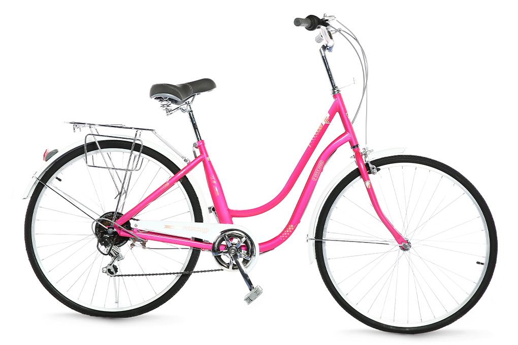 Xe Đạp Đường Phố City Fascino FD26 26 inch Màu Hồng