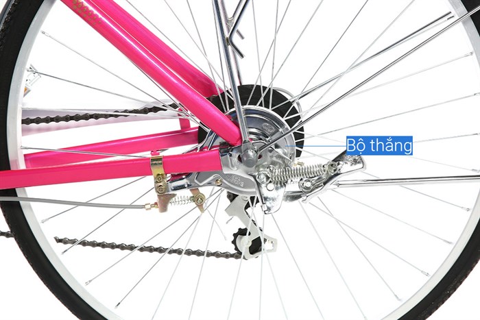 Xe Đạp Đường Phố City Fascino FD26 26 inch Màu Hồng
