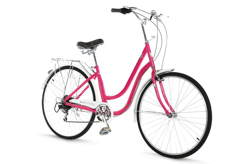 Xe Đạp Đường Phố City Fascino FD26 26 inch Màu Hồng