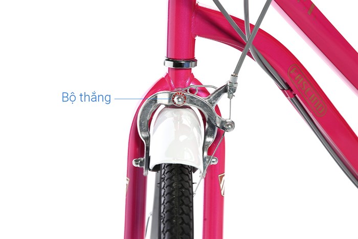 Xe Đạp Đường Phố City Fascino FD26 26 inch Màu Hồng