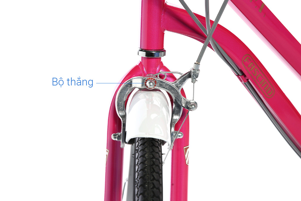 Xe Đạp Đường Phố City Fascino FD26 26 inch Màu Hồng