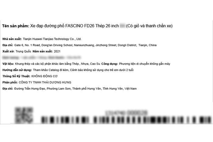 Xe Đạp Đường Phố City Fascino FD26 26 inch Màu Hồng nhạt