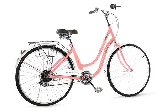 Xe Đạp Đường Phố City Fascino FD26 26 inch Màu Hồng nhạt