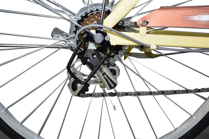 Xe Đạp Đường Phố City Fascino FD26 26 inch Màu Nâu