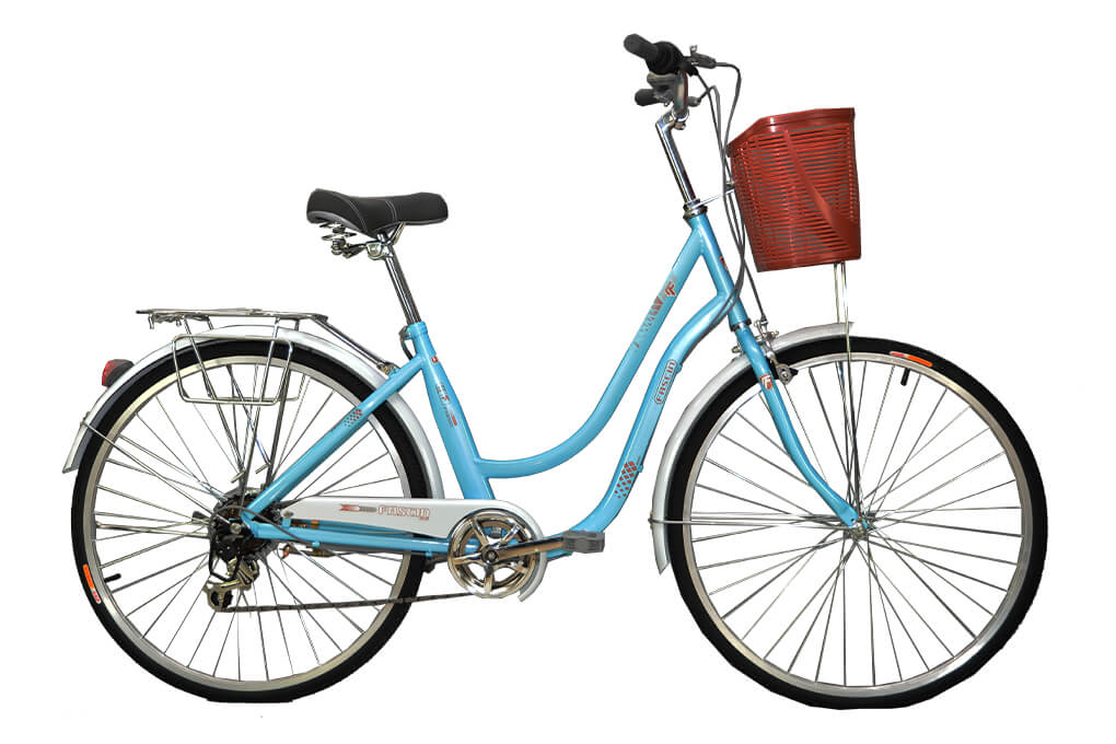Xe Đạp Đường Phố City Fascino FD26 26 inch Màu Xanh Dương