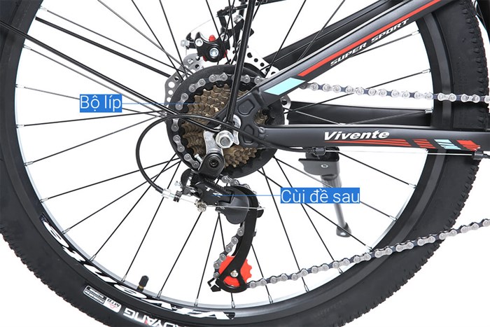 Xe Đạp Địa Hình MTB Vivente 24F1 24 inch