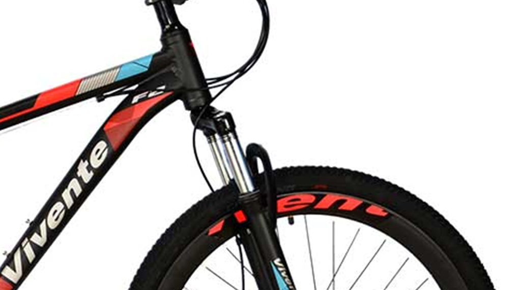 Xe đạp địa hình MTB Vivente 26F2 26 inch Đỏ có bộ phuộc giảm xóc tốt